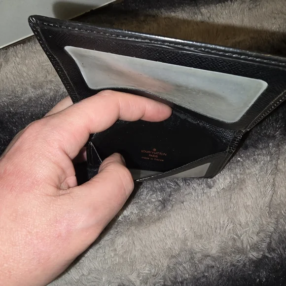 Epi leather card holder